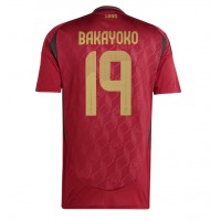 Belgien Johan Bakayoko #19 Heimtrikot EM 2024 Kurzarm